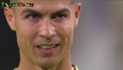 C罗在主罚任意球前说：你会进球，你会进球！可惜没有打进